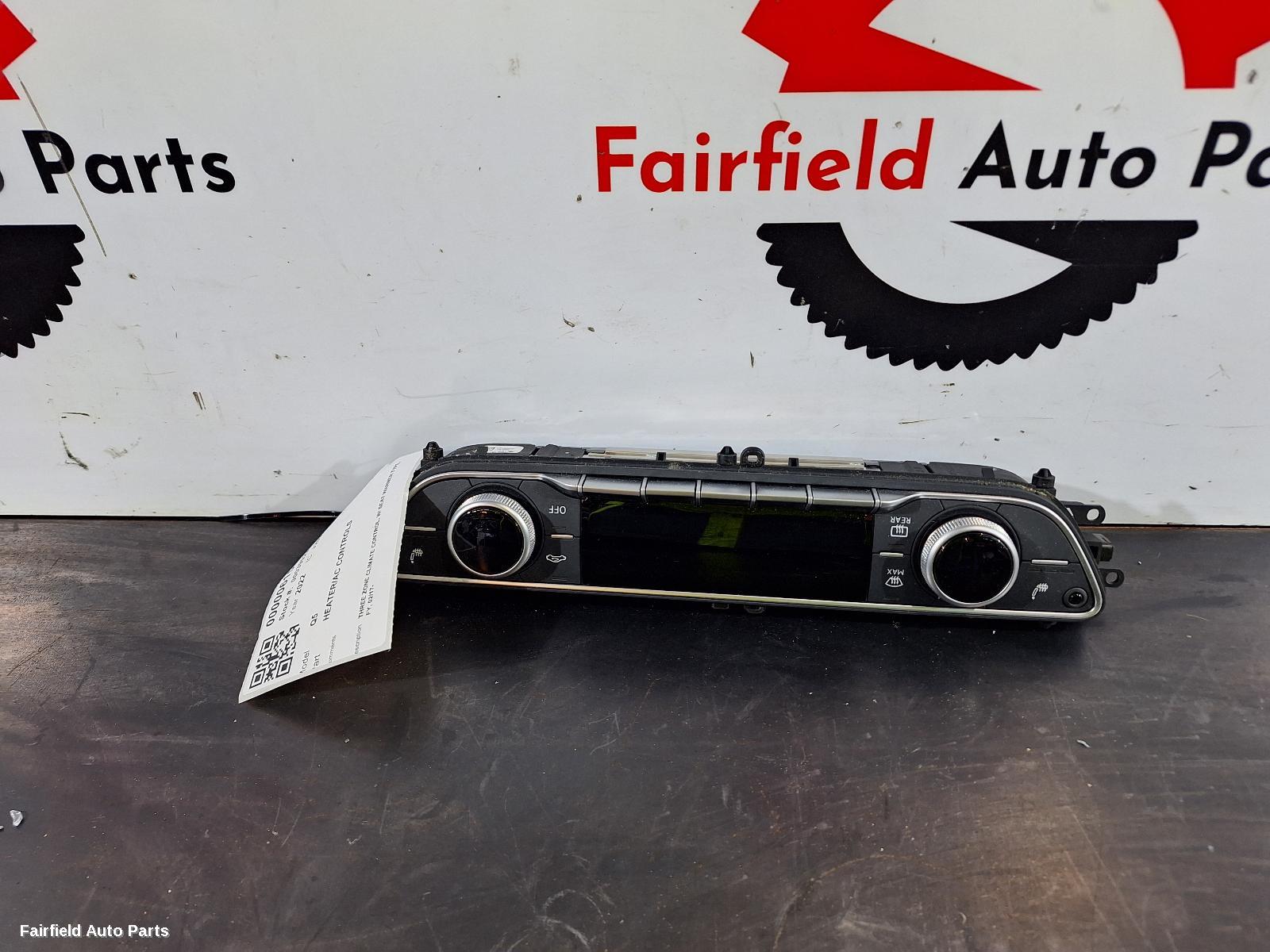 2017-2025 Audi Q5 Heater Ac Controls