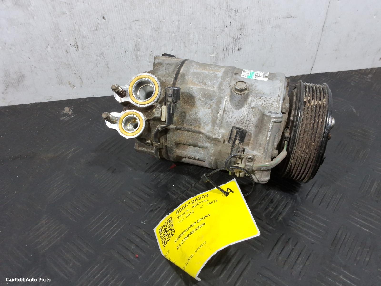 2009-2013 Land Rover Rangerover Sport A C Compressor
