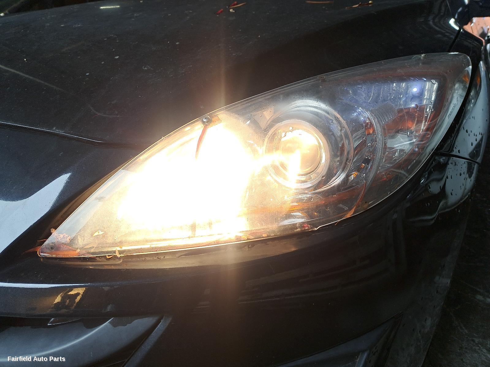 2009 Mazda 3 Left Headlamp