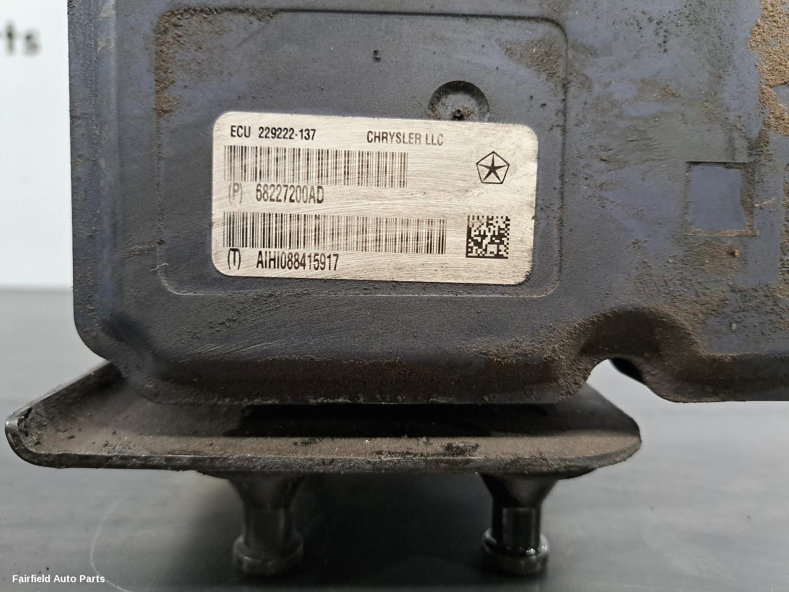 2014 Jeep Grandcherokee Abs Pump Modulator