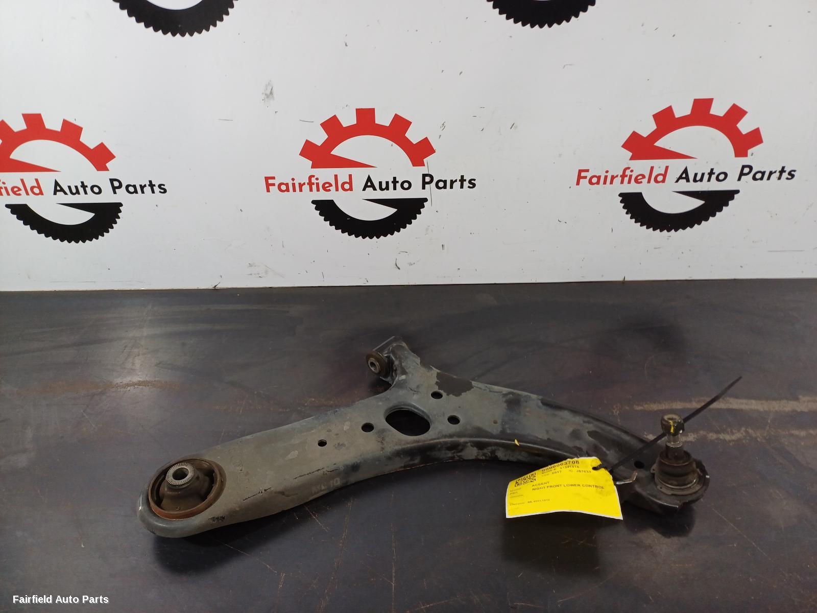 2011-2019 Hyundai Accent Right Front Lower Control Arm