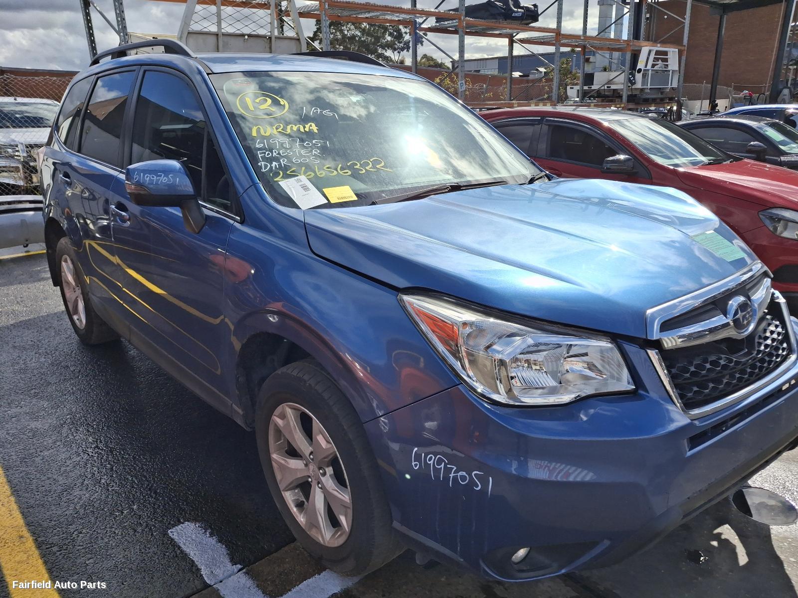 2015 Subaru Forester Parcel Shelf Cargo Blind