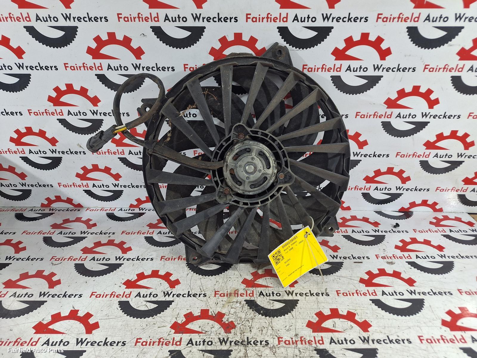 2008-2016 Fiat Scudo Fan