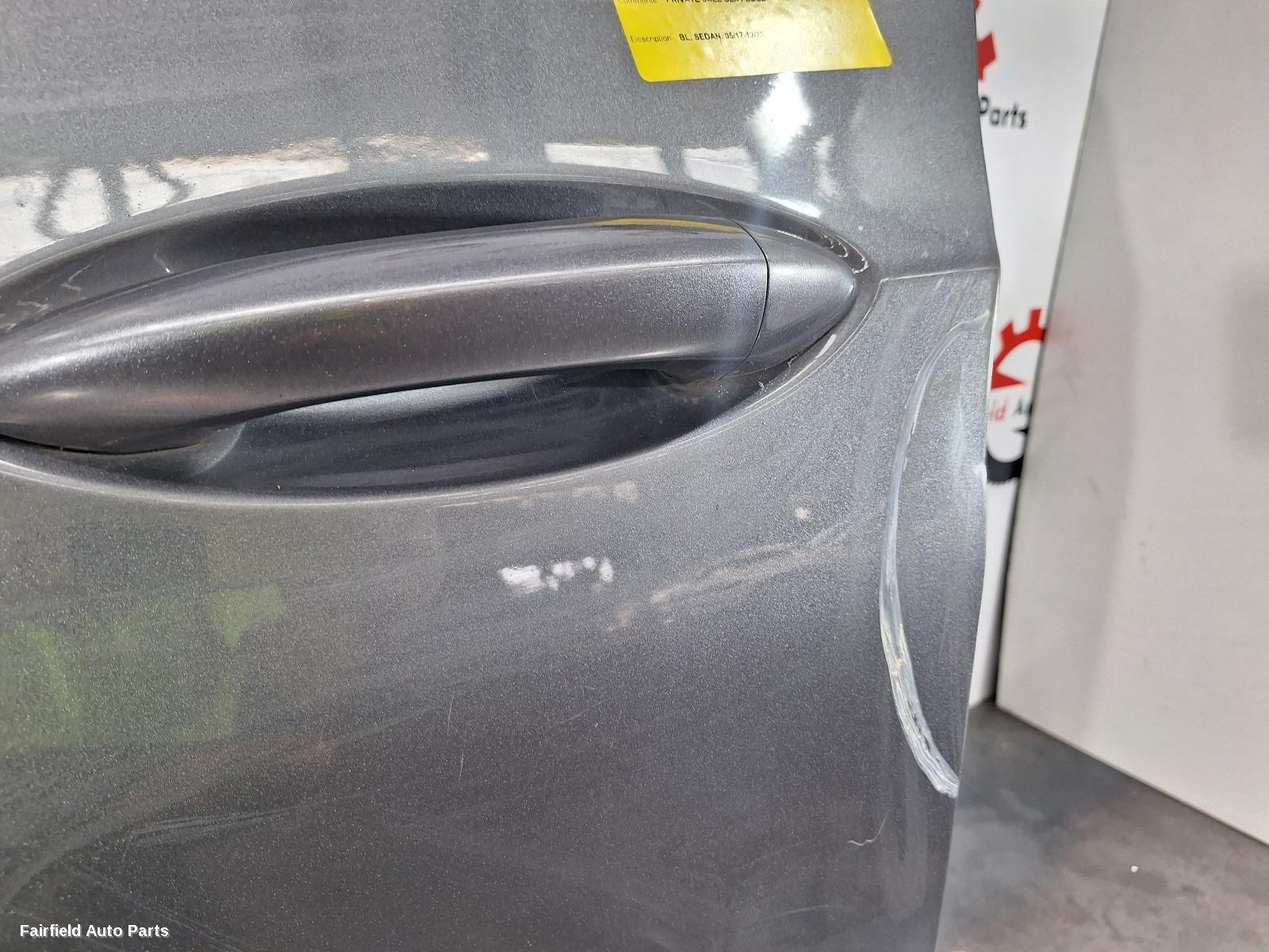 2017 Holden Astra Left Front Door