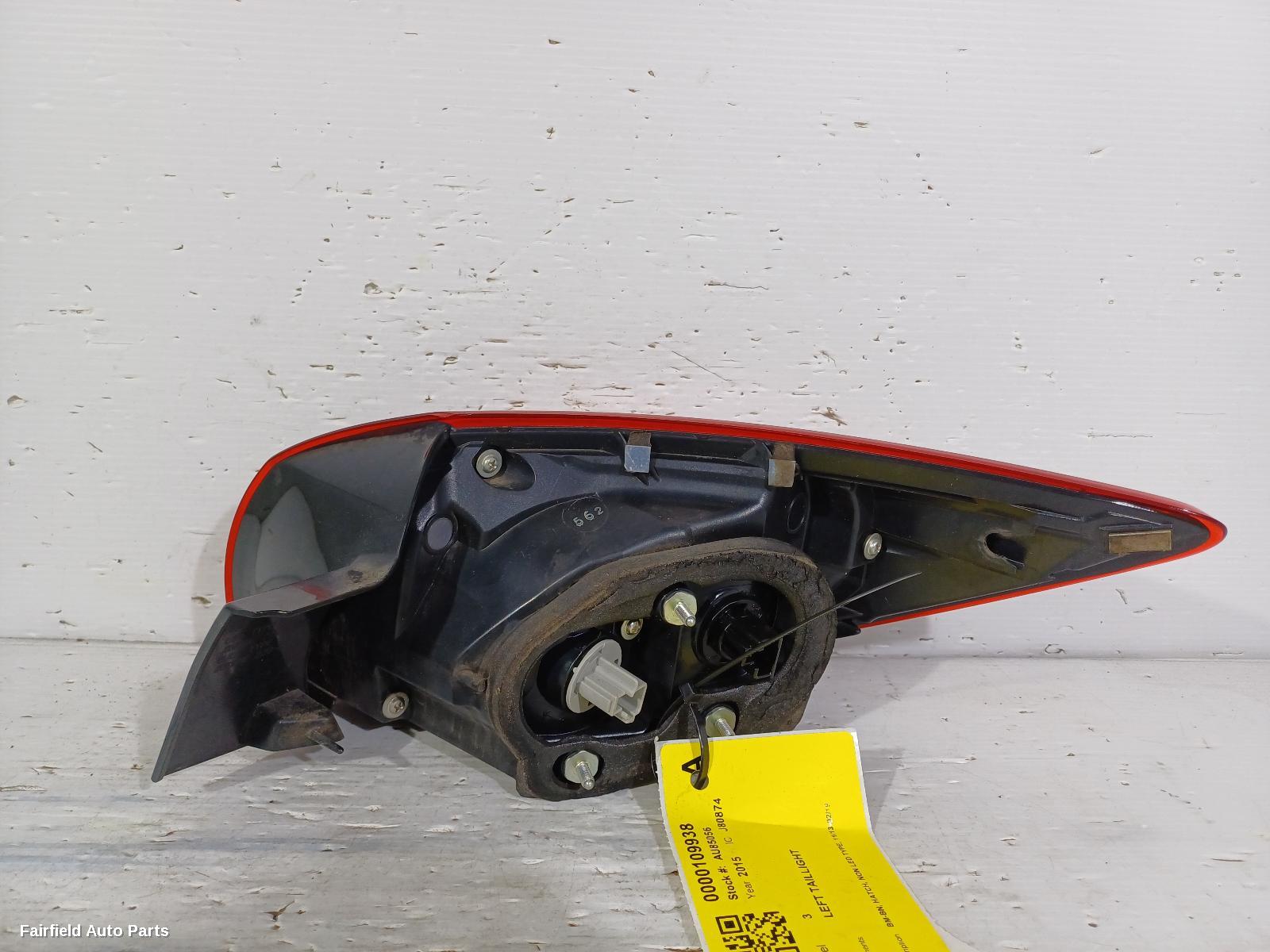 2013-2019 Mazda 3 Left Taillight