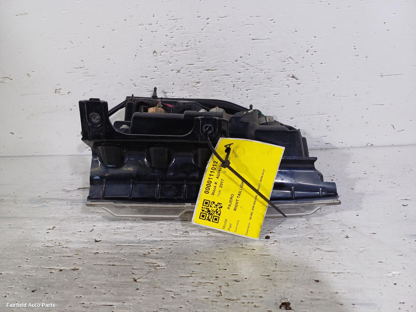 2006-2021 Mitsubishi Pajero Right Taillight