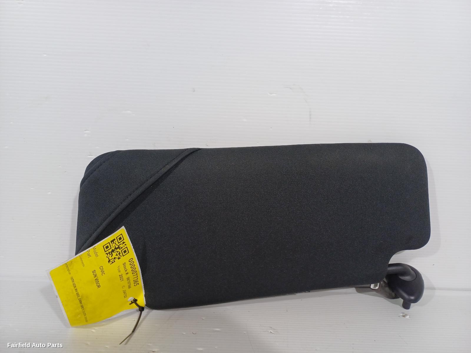 2016-2021 Honda Civic Sunvisor