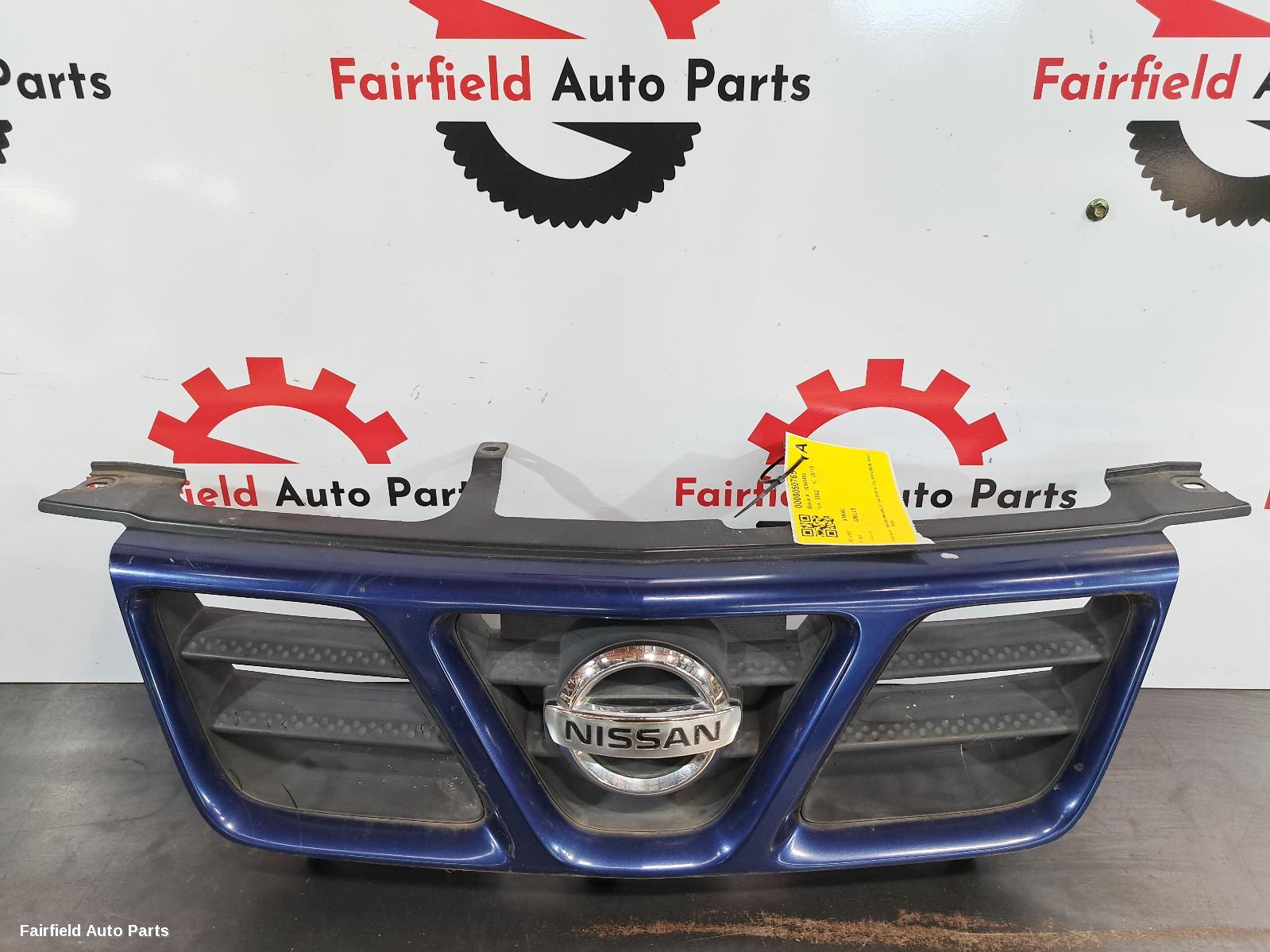 2002 Nissan Xtrail Grille