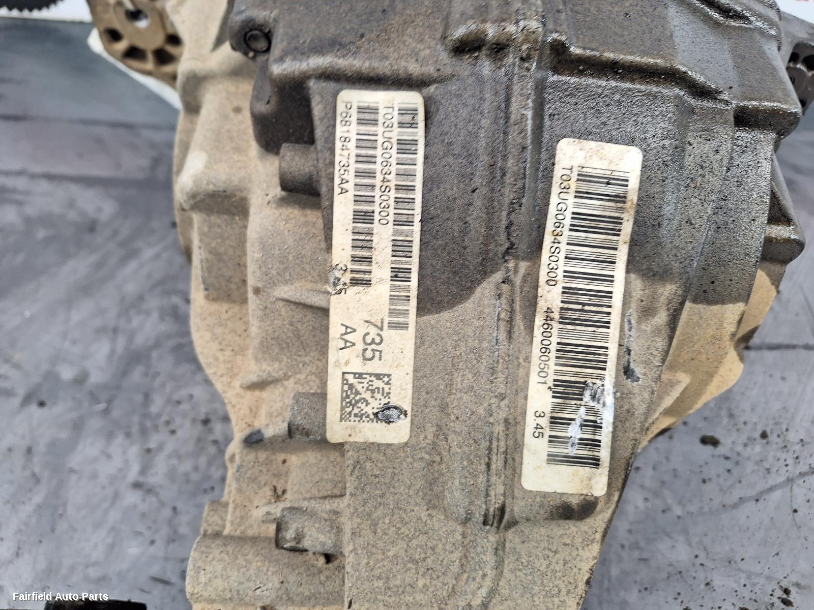 2010-2022 Jeep Grandcherokee Differential Centre
