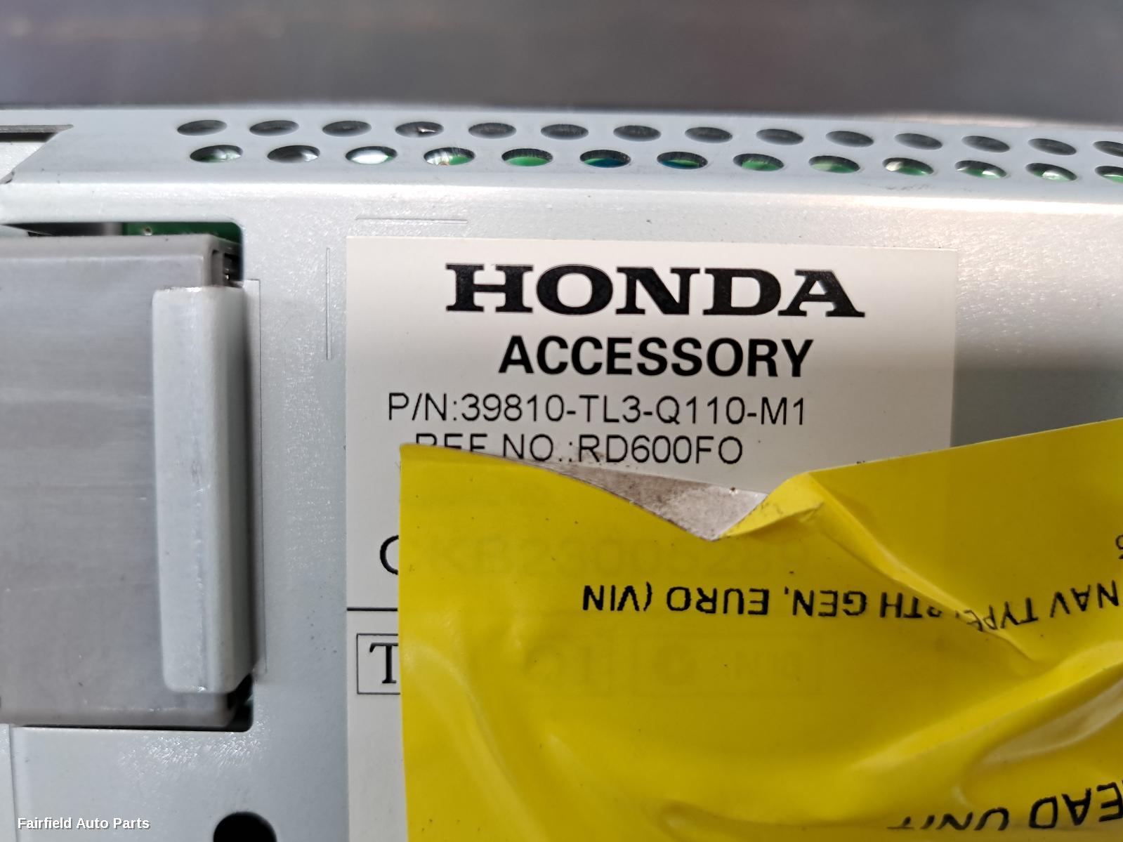 2008-2015 Honda Accord Radio Cd Dvd Sat Tv