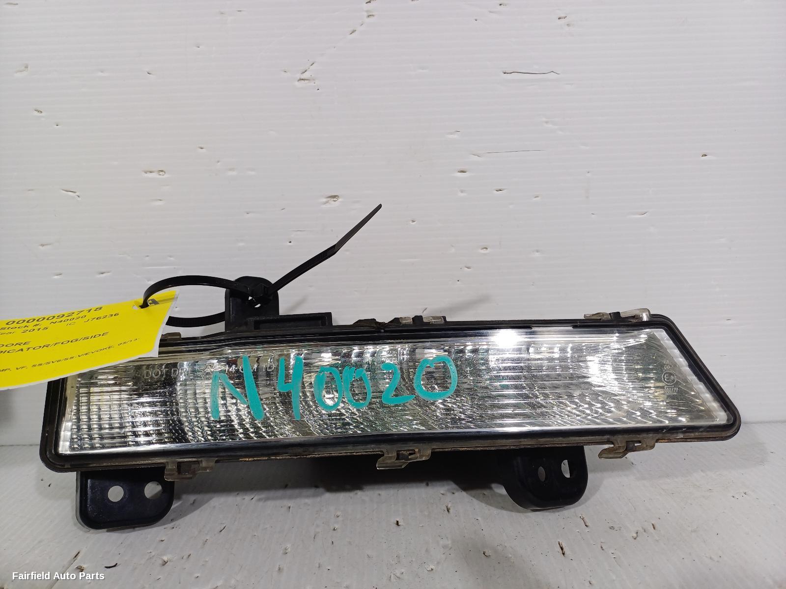 2013-2015 Holden Commodore Right Indicator Fog Side