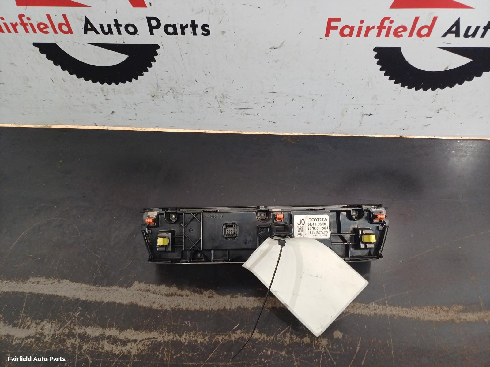 2017-2023 Toyota Prado Heater Ac Controls