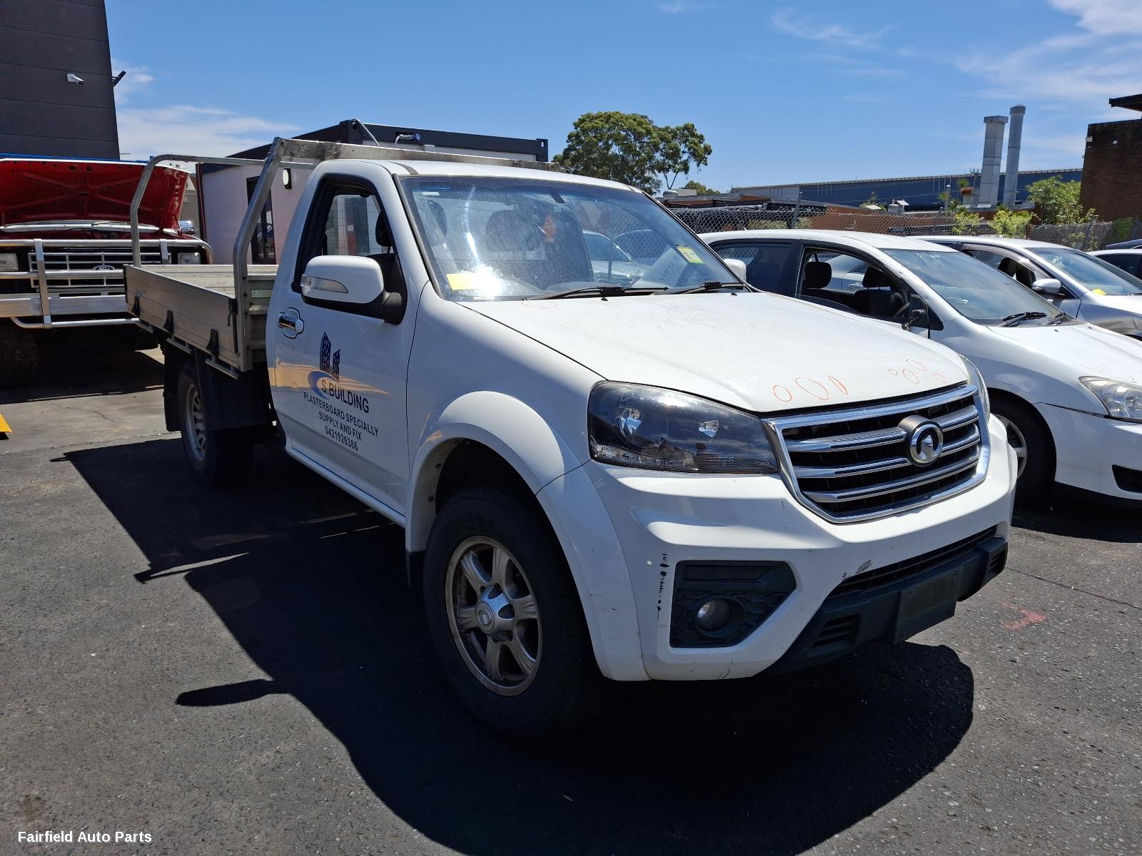 2019 Great Wall Steed Left Headlamp