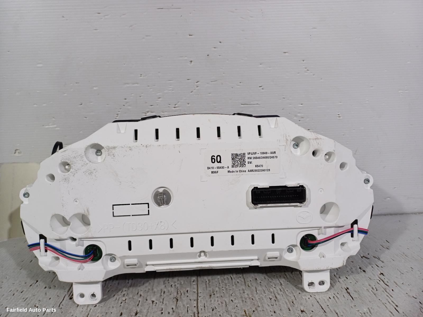 2019-2025 Mazda Cx30 Instrument Cluster
