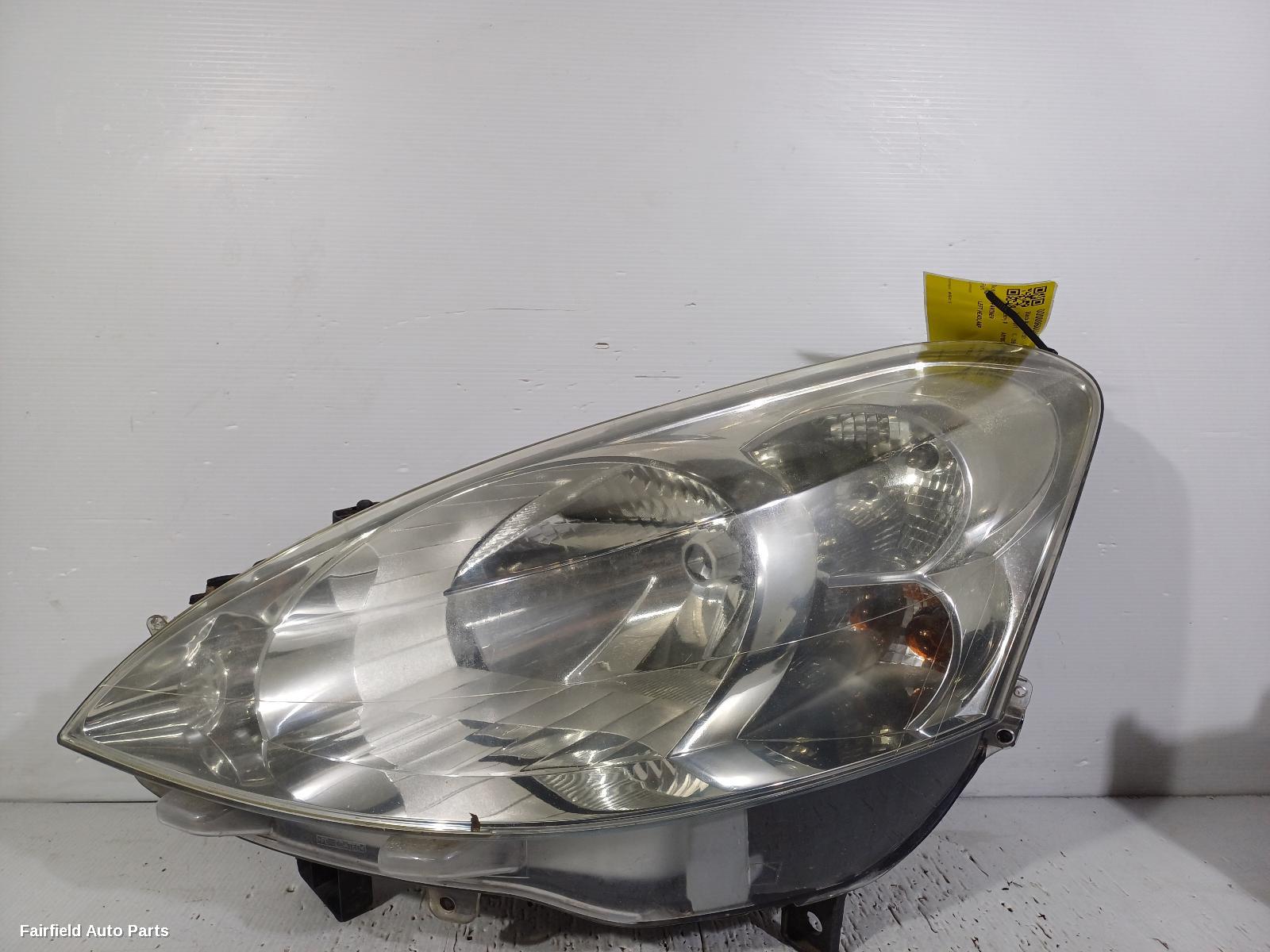 2008-2015 Peugeot Partner Left Headlamp