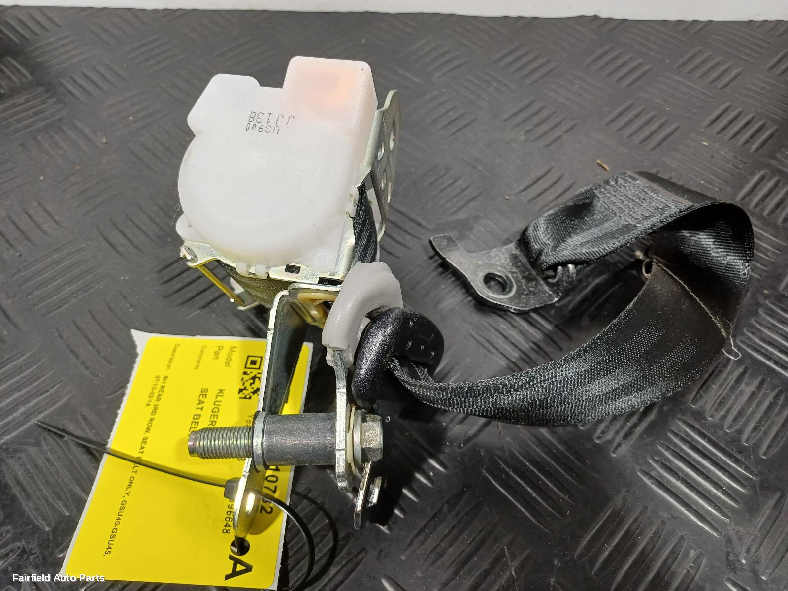 2010-2014 Toyota Kluger Seatbelt Stalk