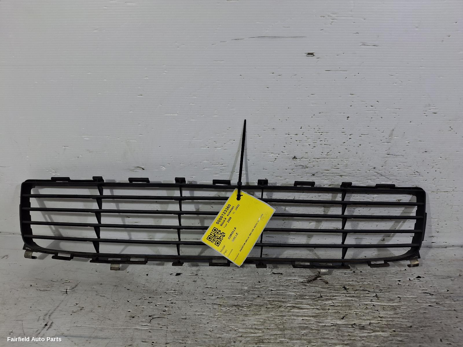 2007-2009 Toyota Corolla Grille