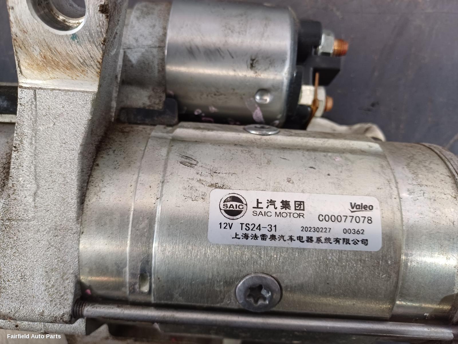 2021-2025 Ldv G10 Starter