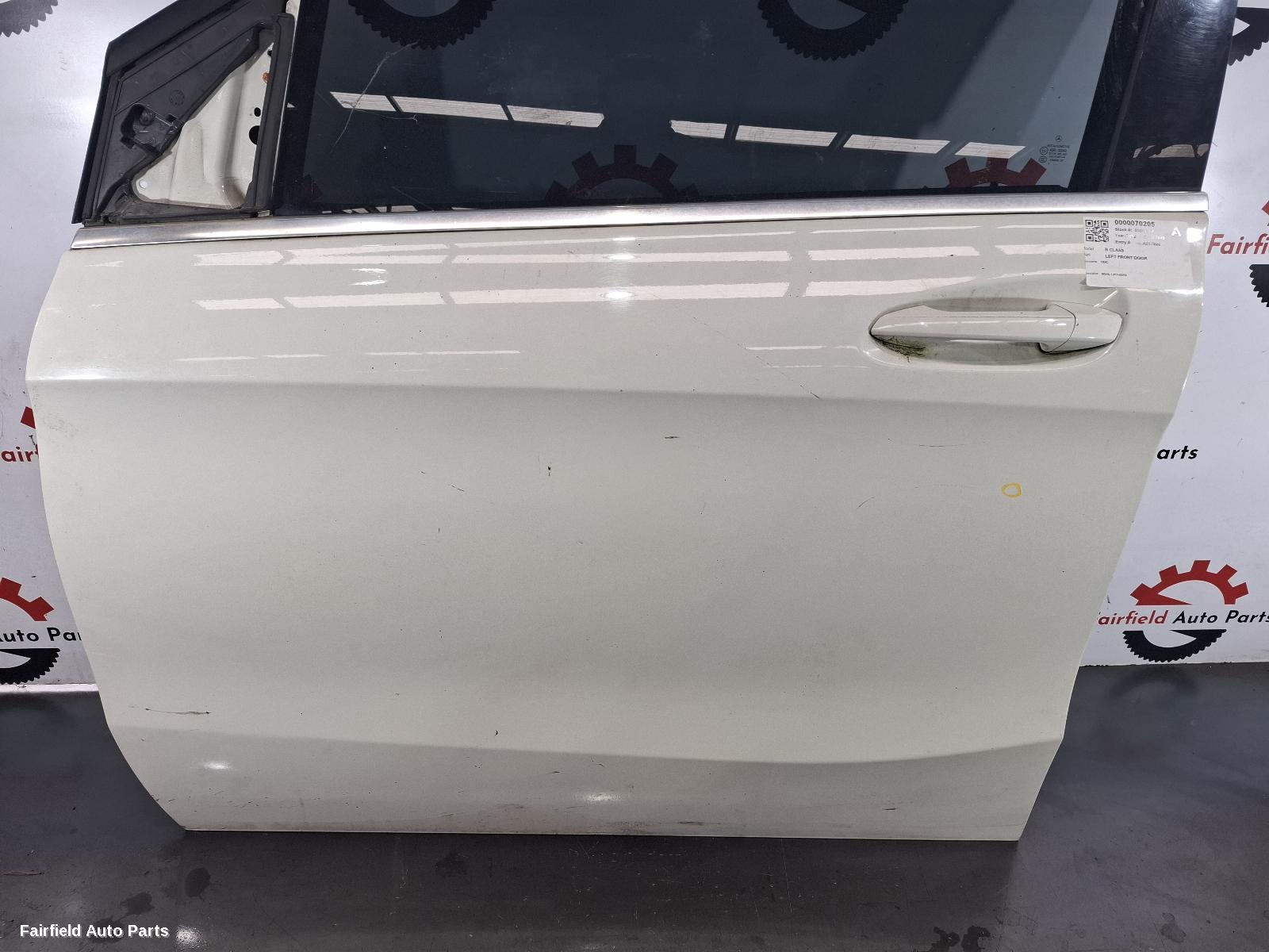 2011-2019 Mercedes B Class Left Front Door