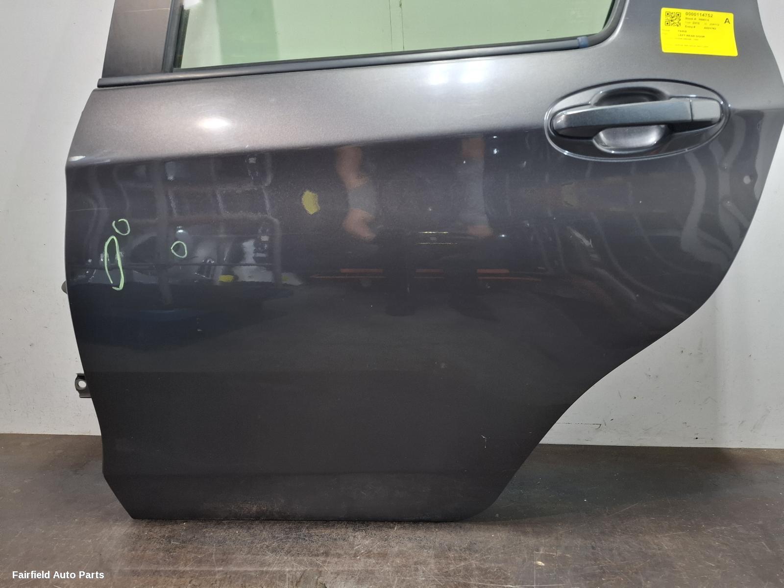2011-2019 Toyota Yaris Left Rear Door Sliding