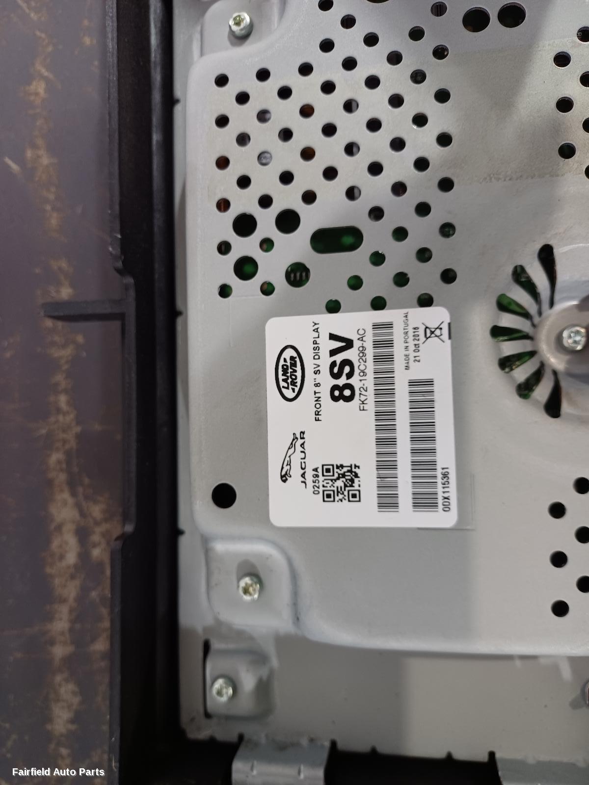 2015-2019 Land Rover Discovery Sport Radio Cd Dvd Sat Tv