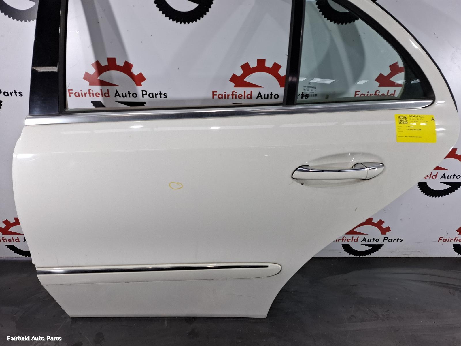 2002-2009 Mercedes E Class Left Rear Door Sliding