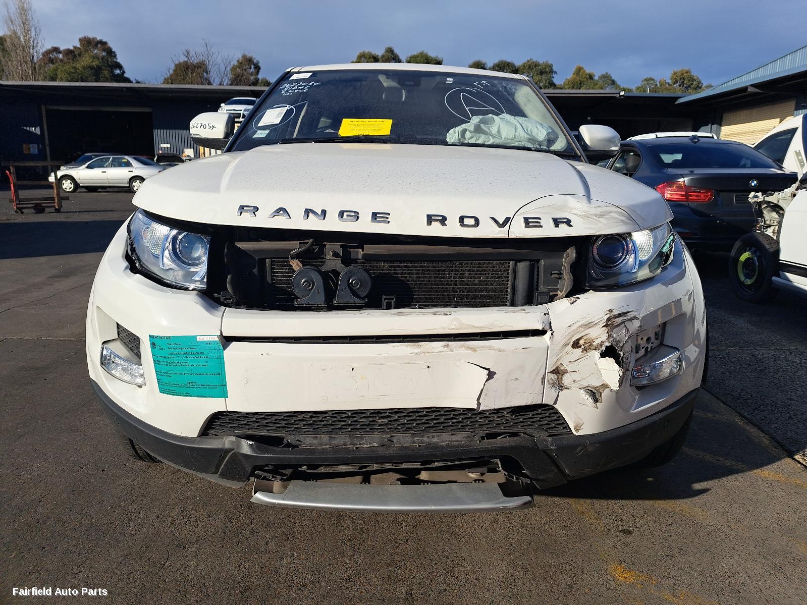 2013 Land Rover Rangerover Evoque Left Headlamp