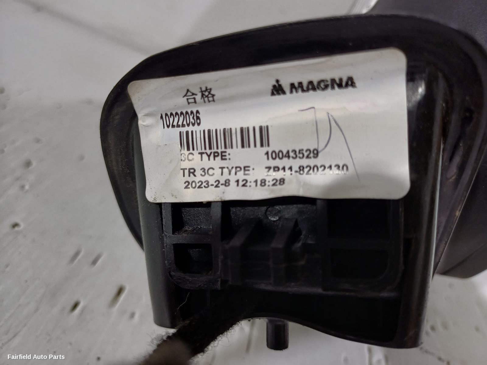 2016-2024 Mg Mg3 Left Door Mirror