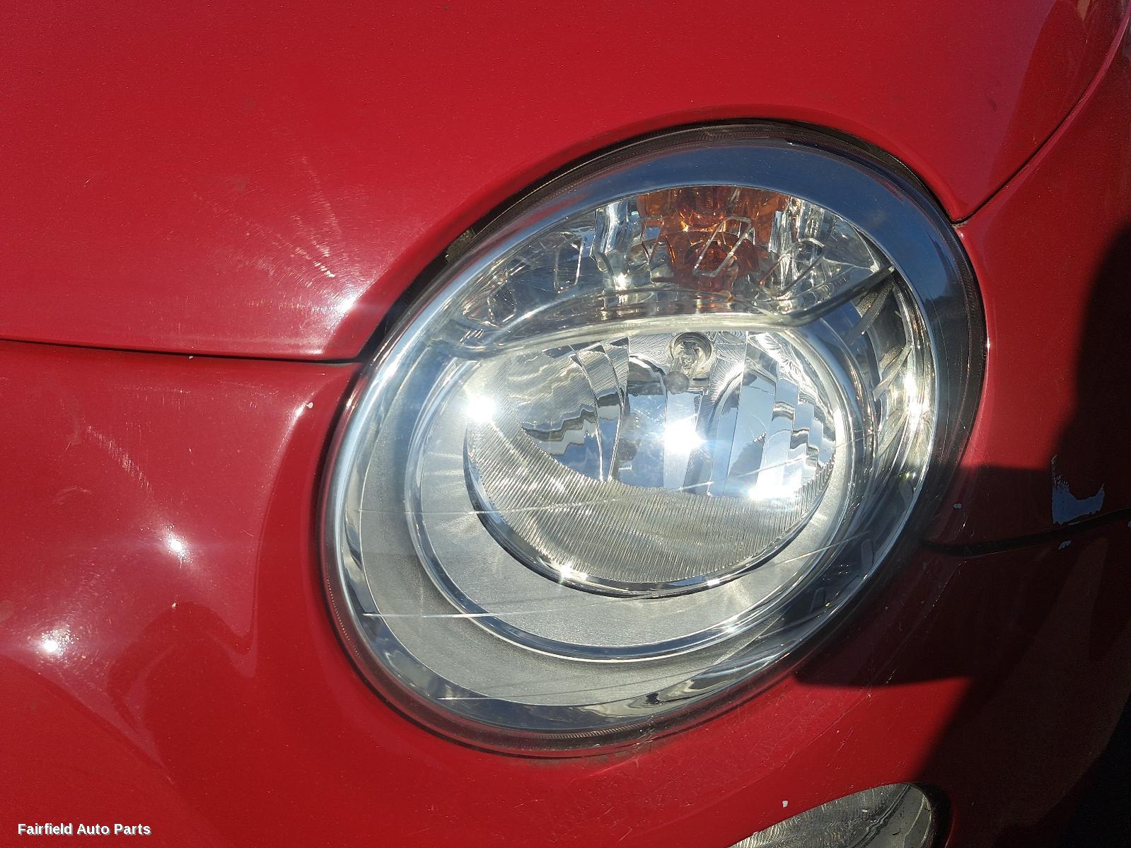 2013 Fiat 500 Rear Bumper