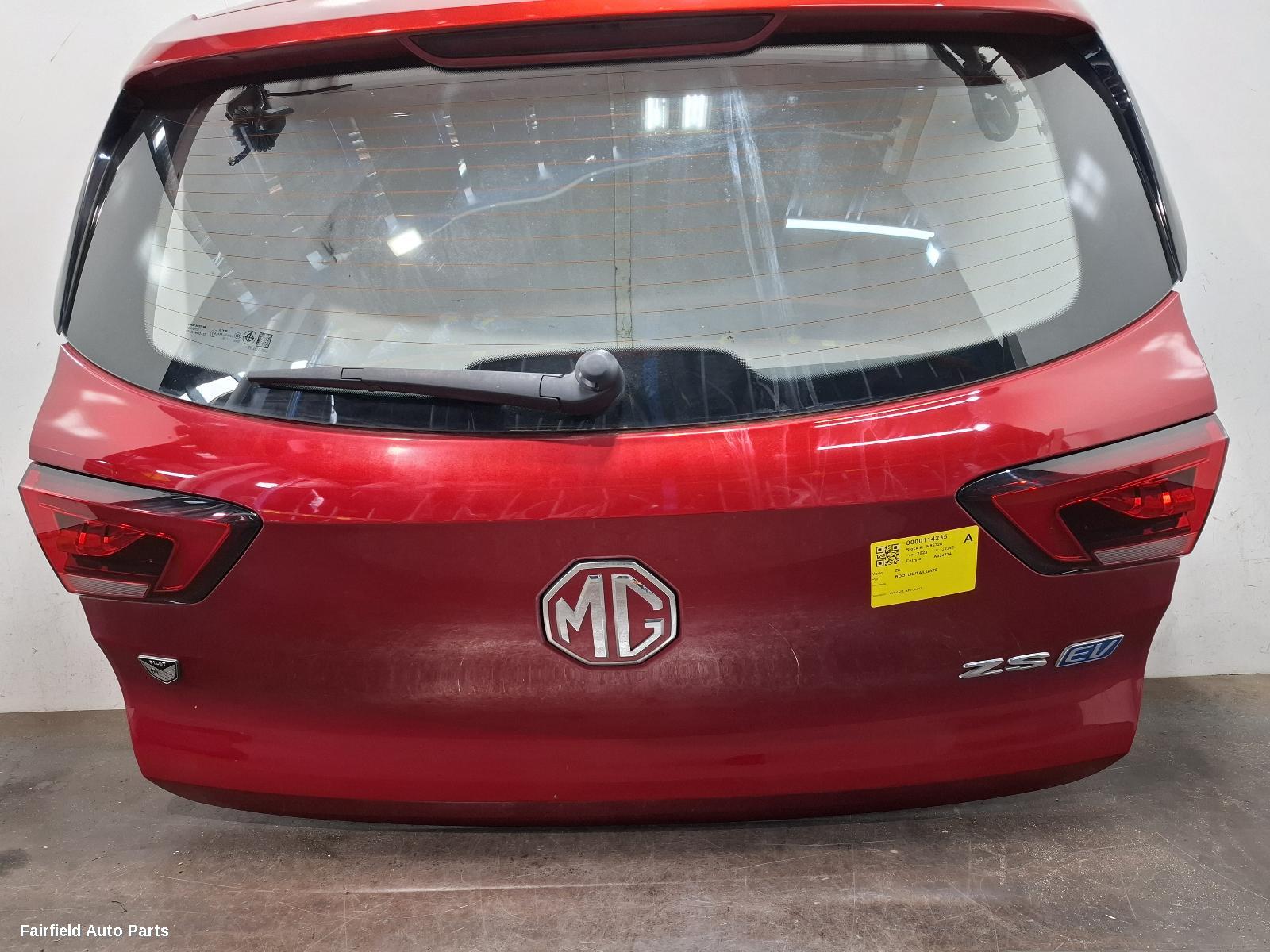 2017-2024 Mg Zs Bootlid Tailgate