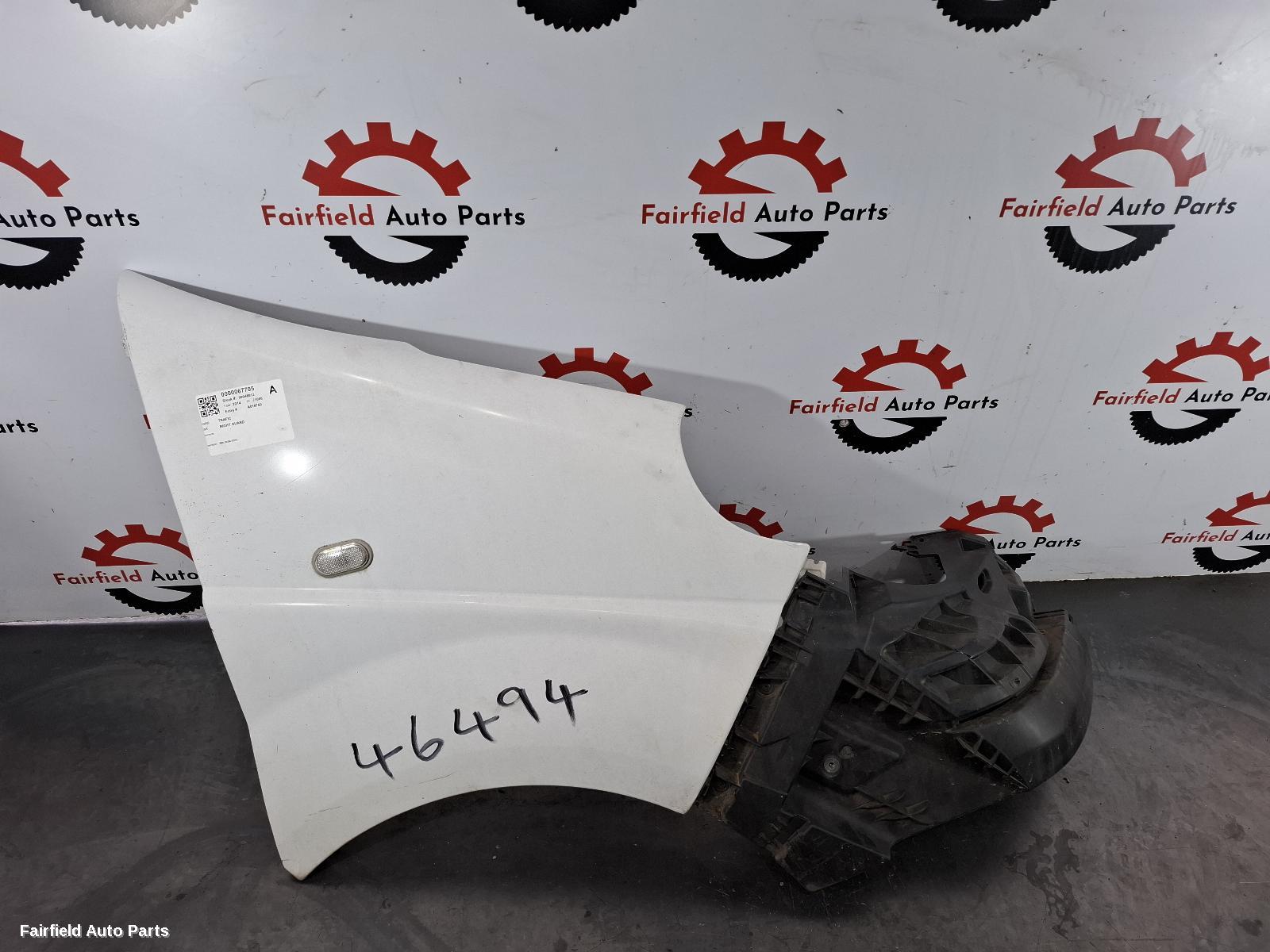 2004-2014 Renault Trafic Right Guard