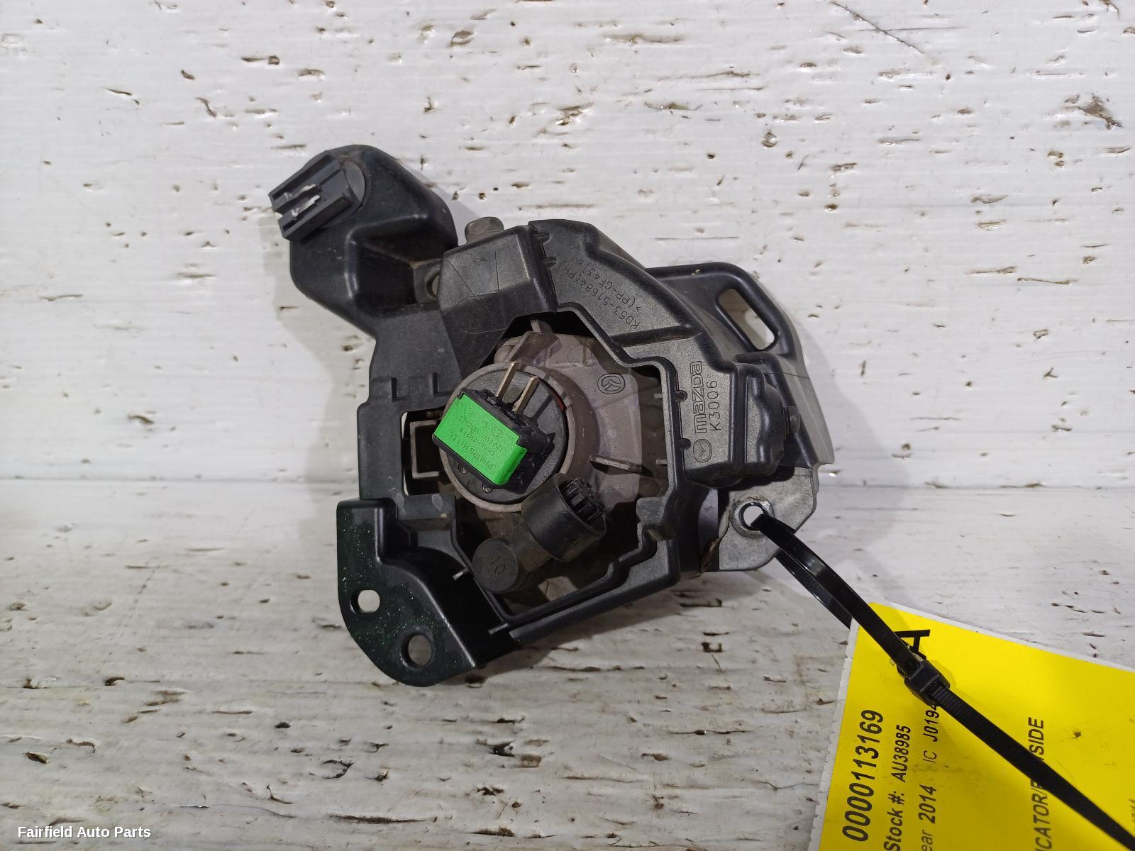 2012-2014 Mazda Cx5 Right Indicator Fog Side