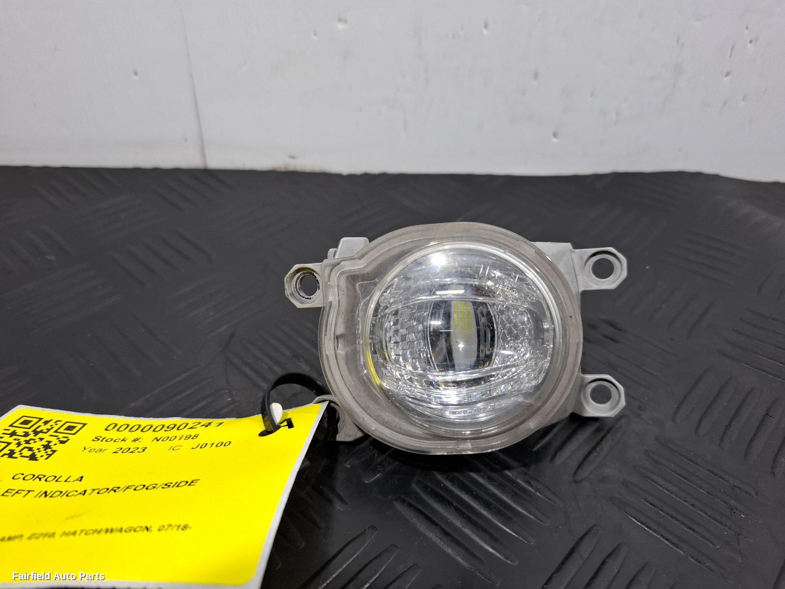 2018-2025 Toyota Corolla Left Indicator Fog Side