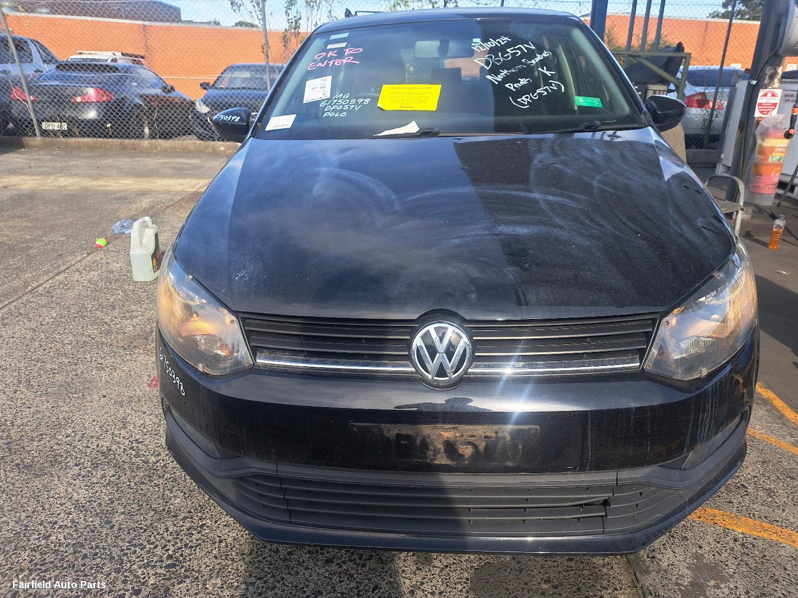 2017 Volkswagen Polo Bootlid Tailgate