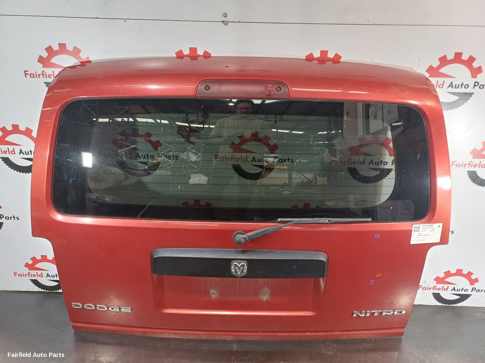 2007-2011 Dodge Nitro Bootlid Tailgate