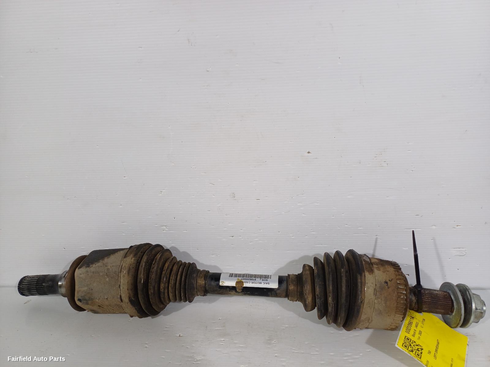 2020-2021 Ldv T60 Left Driveshaft