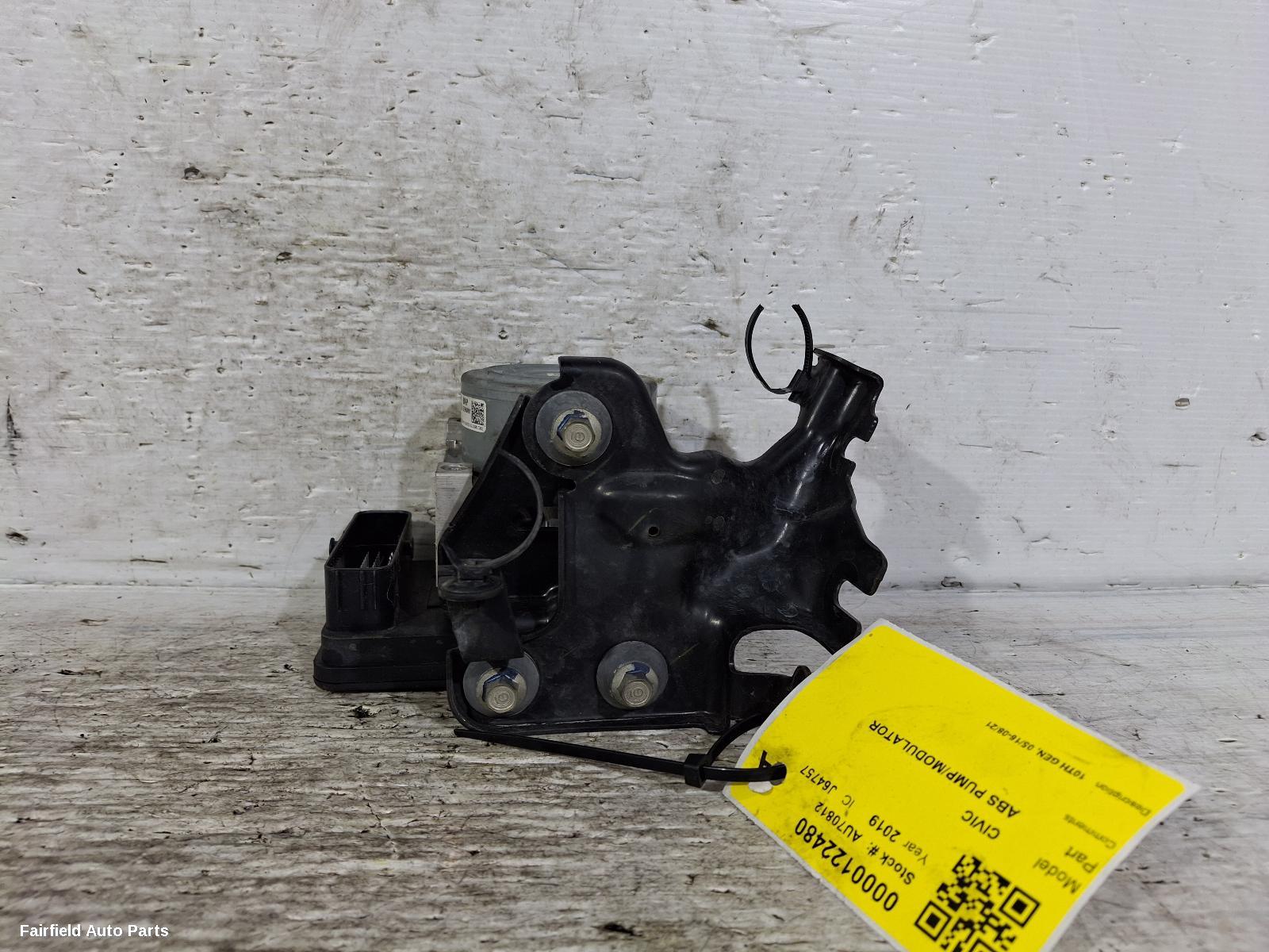 2016-2021 Honda Civic Abs Pump Modulator