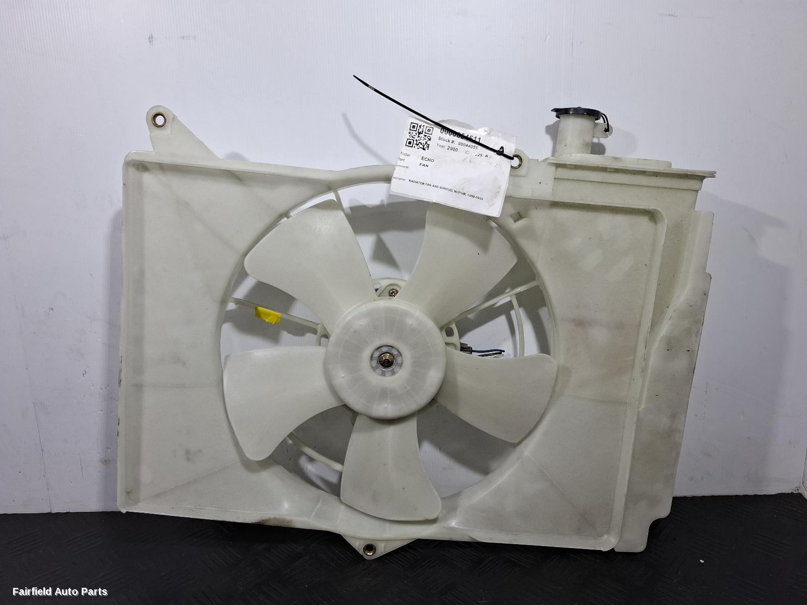 1999-2005 Toyota Echo Fan