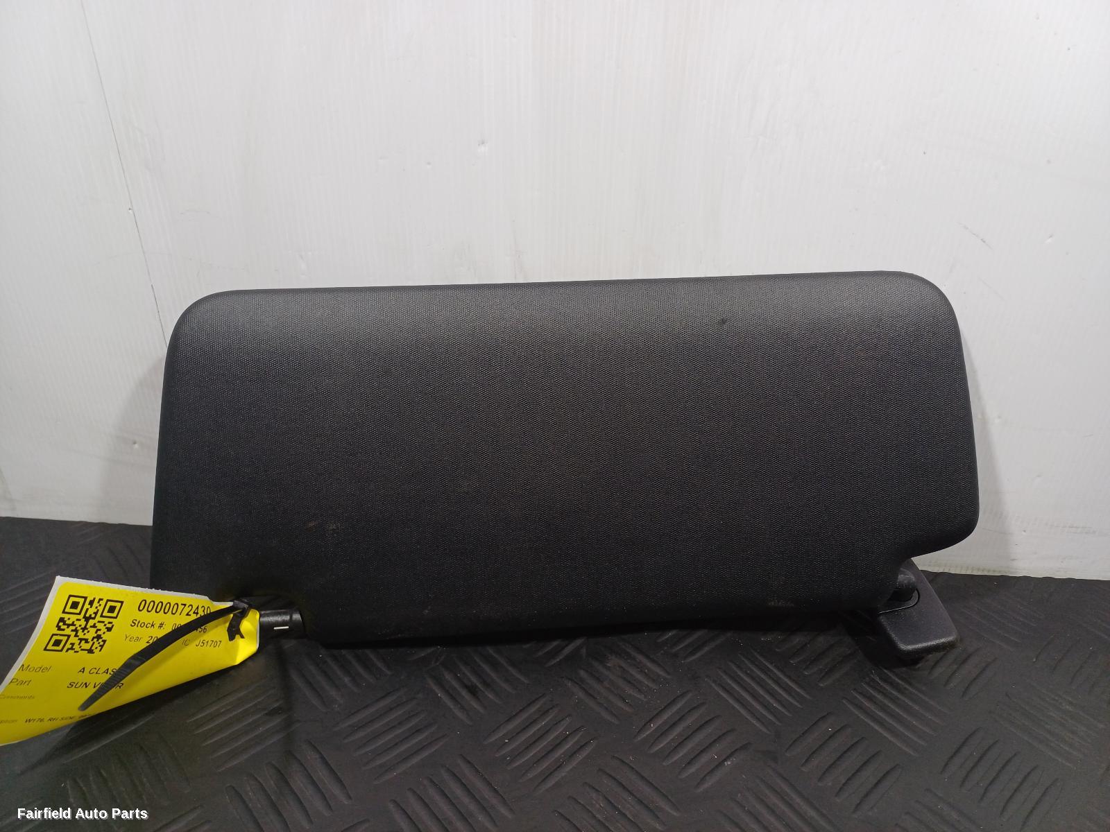 2012-2018 Mercedes A Class Sunvisor