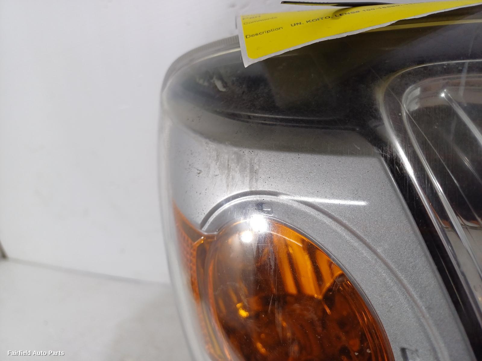 2006-2008 Mazda Bt50 Right Headlamp