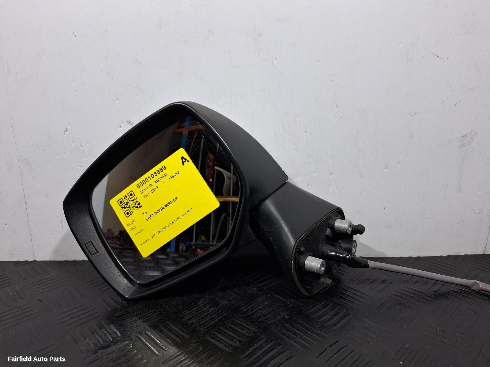 2011-2017 Subaru Xv Left Door Mirror