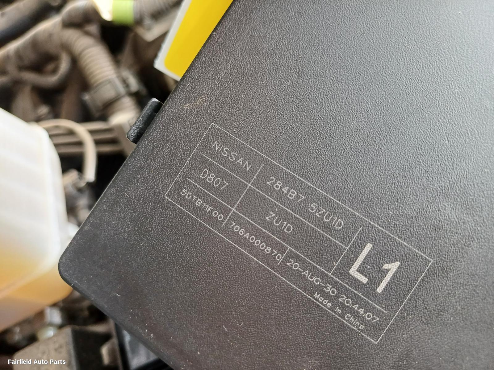 2012-2025 Nissan Patrol Fuse Box