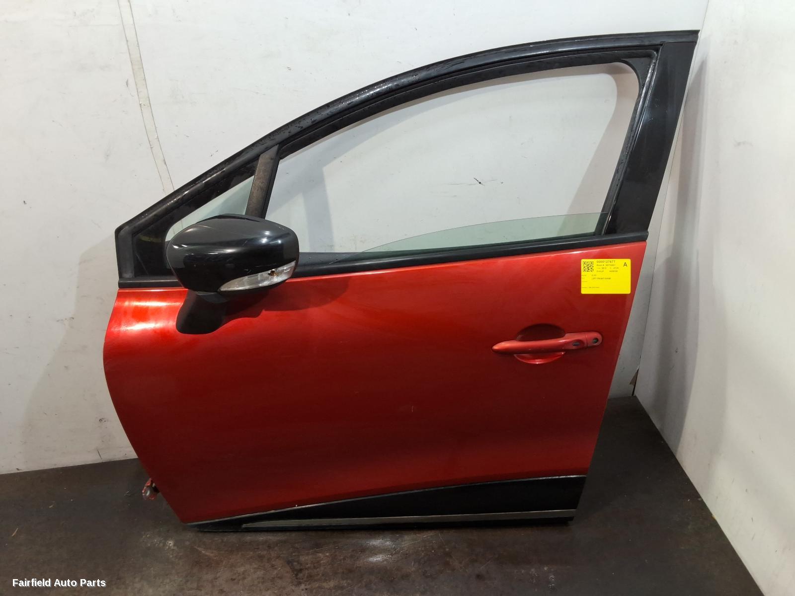 2013-2019 Renault Clio Left Front Door