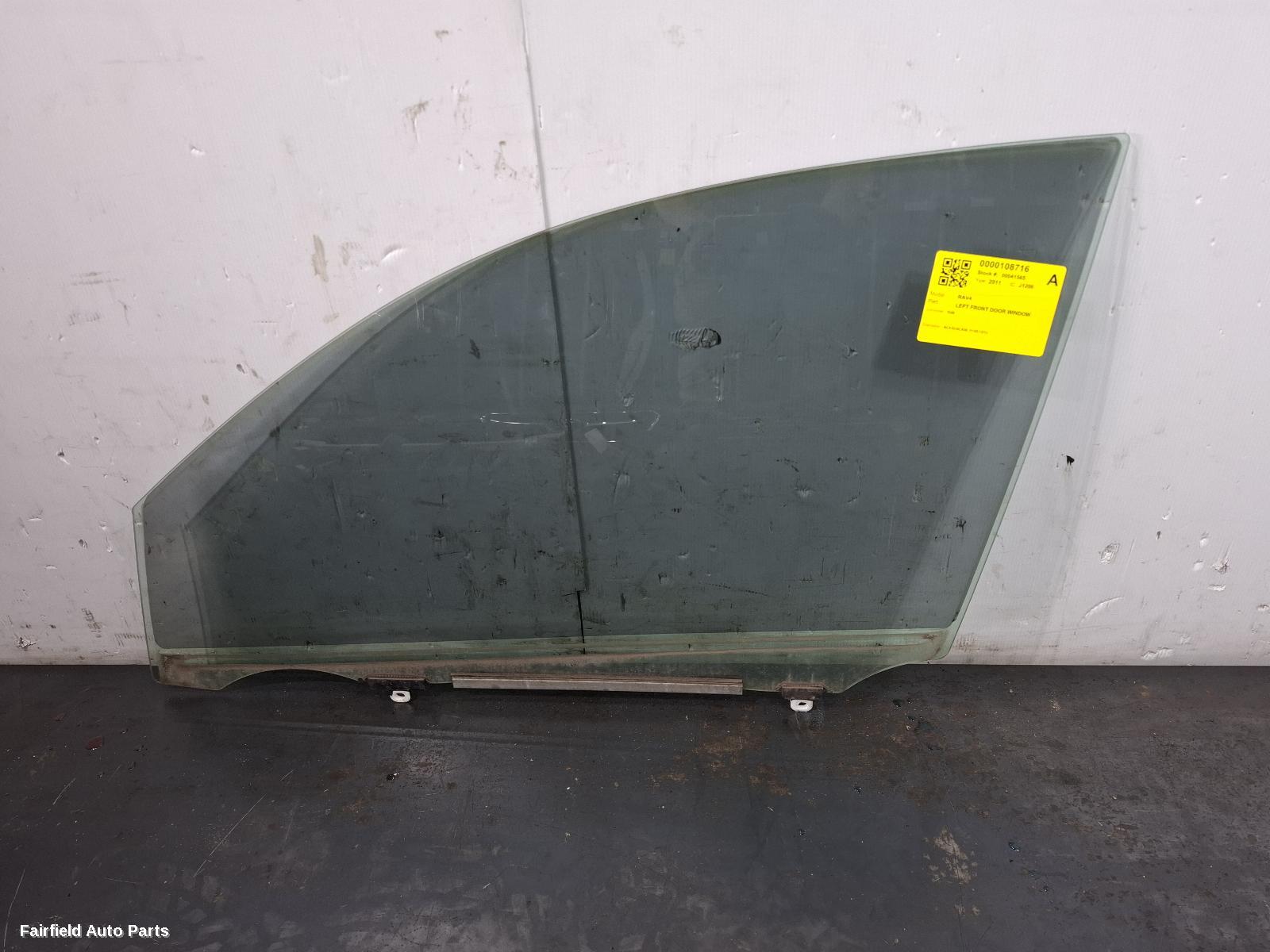 2005-2012 Toyota Rav4 Left Front Door Window