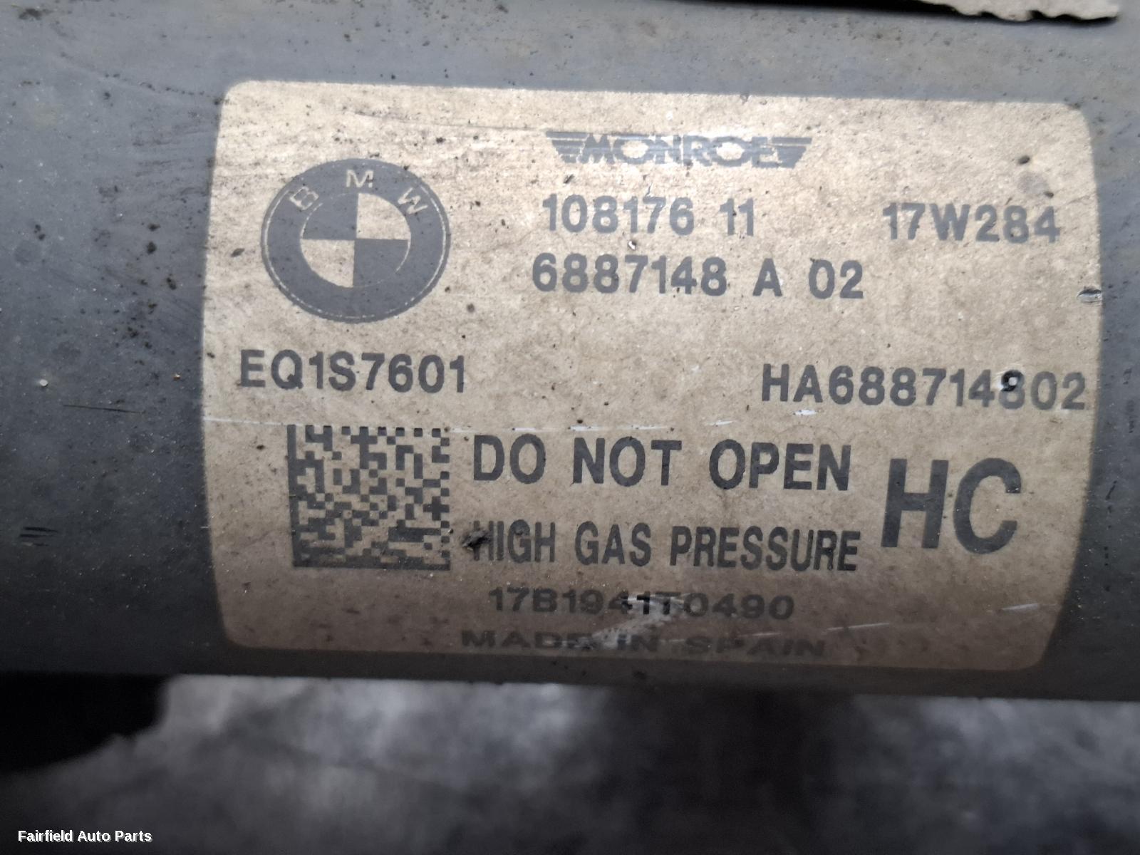 2017-2024 Bmw X3 Right Rear Strut