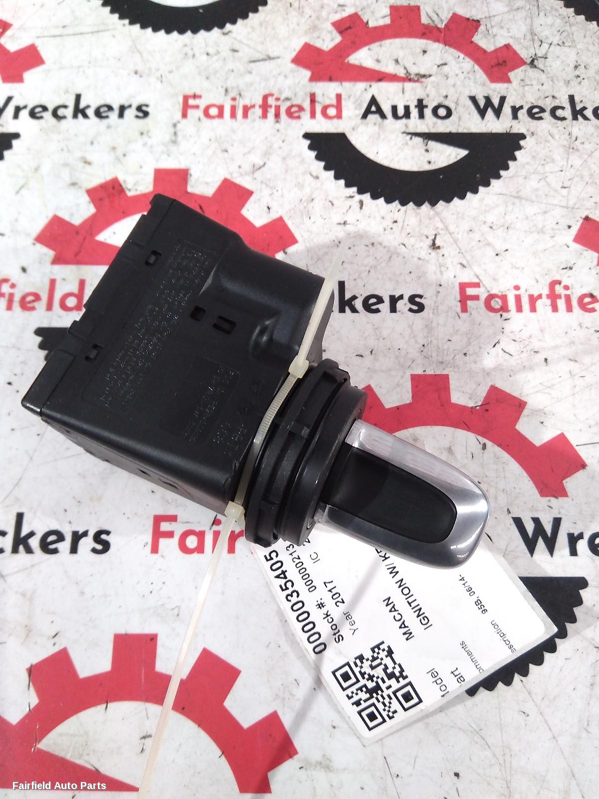 2014-2025 Porsche Macan Ignition W Key