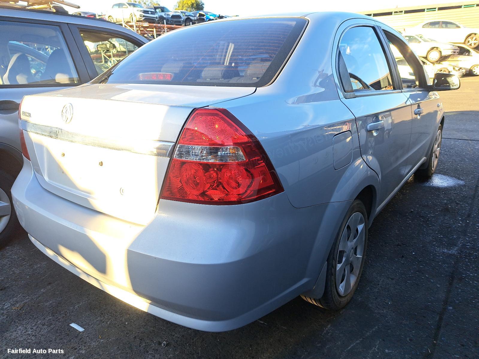 2009 Holden Barina Left Taillight