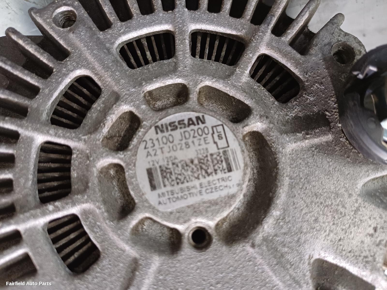 2007-2014 Nissan Dualis Alternator