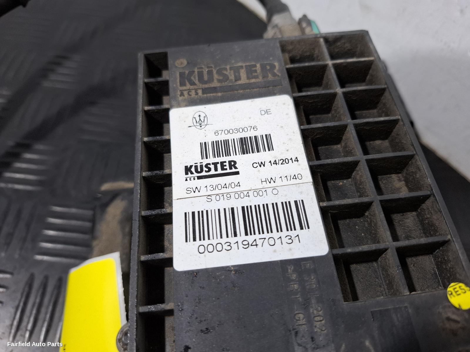 2014-2023 Maserati Ghibli Handbrake Actuator