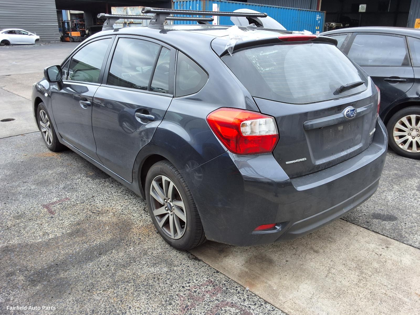 2015 Subaru Impreza F Bar Reinforc Brack